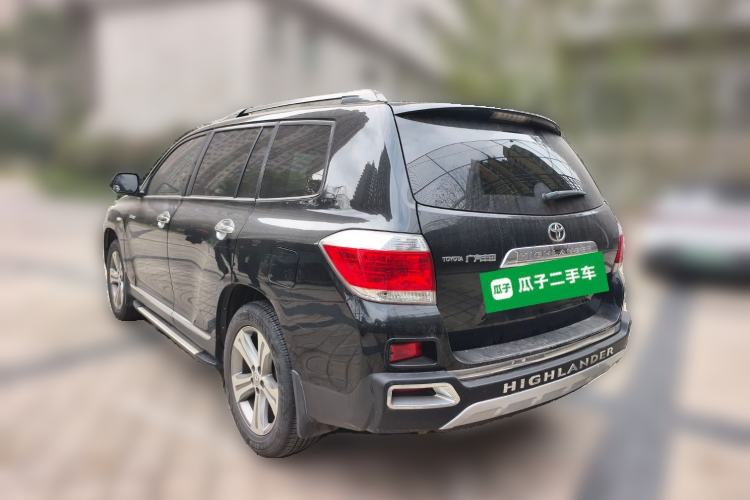 Used Toyota Highlander 2012 2.7L Two-Wheel Drive 7-Seater Luxury Edition Rear Left 45 Deg