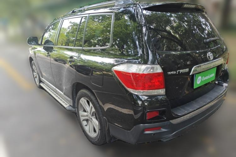 Used Toyota Highlander 2012 2.7L Two-Wheel Drive 7-Seater Luxury Edition Rear Left 45 Deg