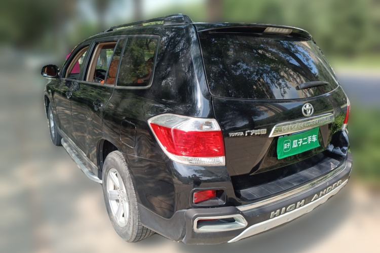 Used Toyota Highlander 2012 2.7L 2WD 5-Seater Elite Edition Rear Left 45 Deg