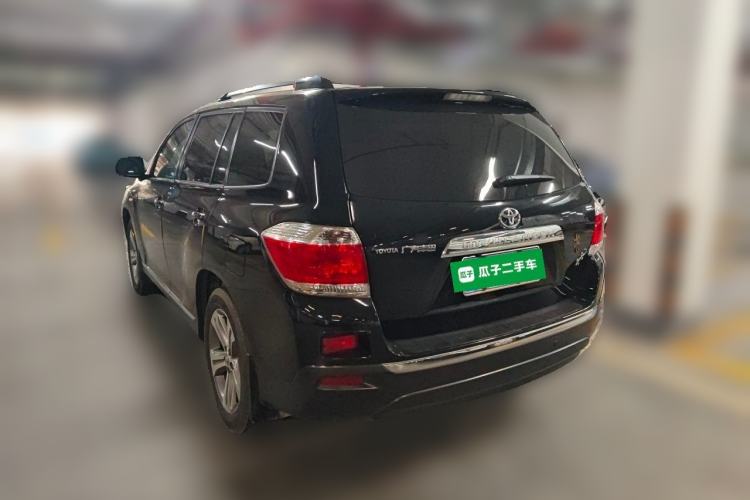 Used Toyota Highlander 2012 2.7L Two-Wheel Drive 7-Seater Luxury Edition Rear Left 45 Deg