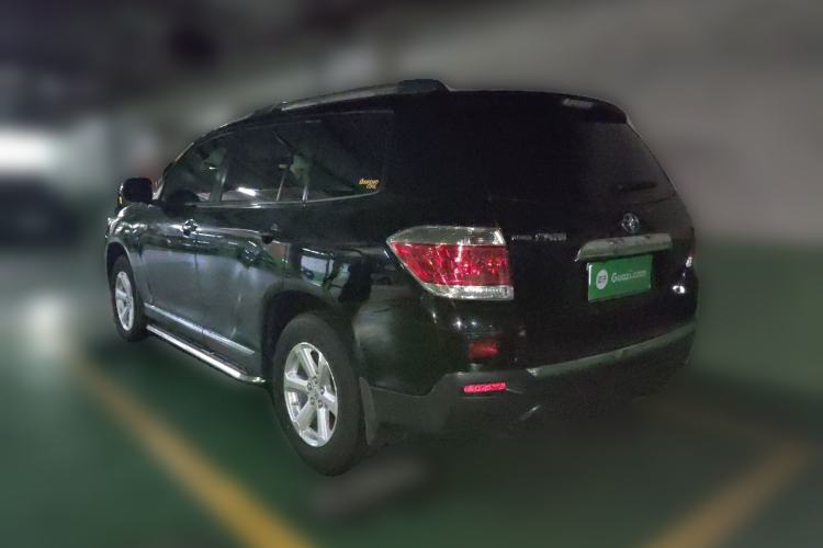 Used Toyota Highlander 2012 2.7L 2WD 5-Seater Elite Edition Rear Left 45 Deg