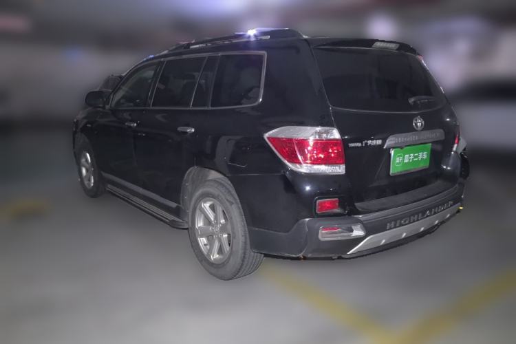 Used Toyota Highlander 2012 2.7L 2WD 5-Seater Elite Edition Rear Left 45 Deg