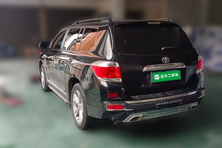 Used Toyota Highlander 2012 2.7L Two-Wheel Drive 7-Seater Luxury Edition Rear Left 45 Deg