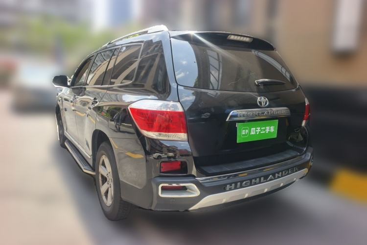 Used Toyota Highlander 2012 2.7L 2WD 5-Seater Elite Edition Rear Left 45 Deg