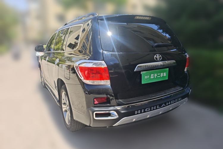 Used Toyota Highlander 2012 2.7L Two-Wheel Drive 5-Seater Sport Edition Rear Left 45 Deg