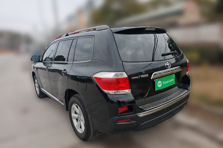 Used Toyota Highlander 2012 2.7L 2WD 5-Seater Elite Edition Rear Left 45 Deg