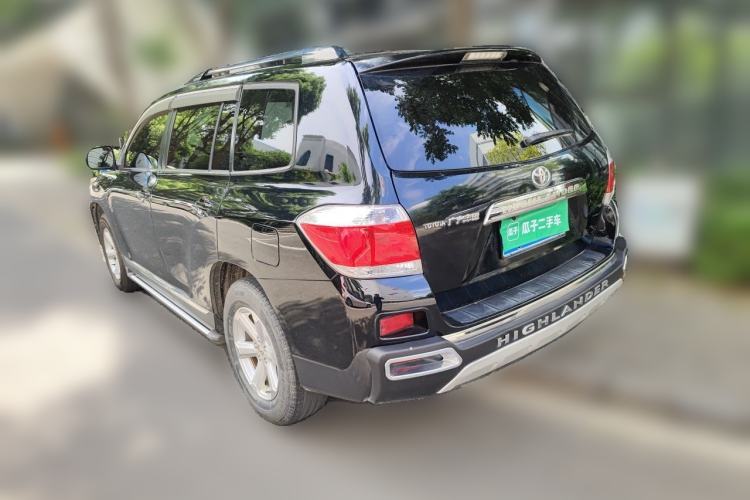 Used Toyota Highlander 2012 2.7L 2WD 5-Seater Elite Edition Rear Left 45 Deg