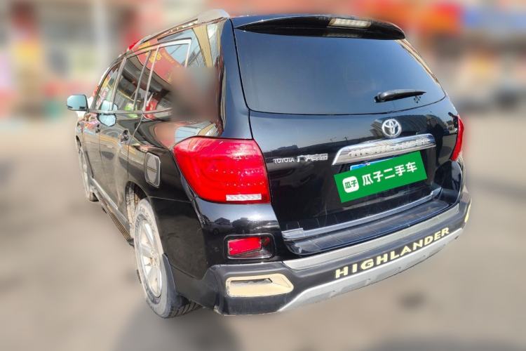 Used Toyota Highlander 2012 2.7L 2WD 5-Seater Elite Edition Rear Left 45 Deg