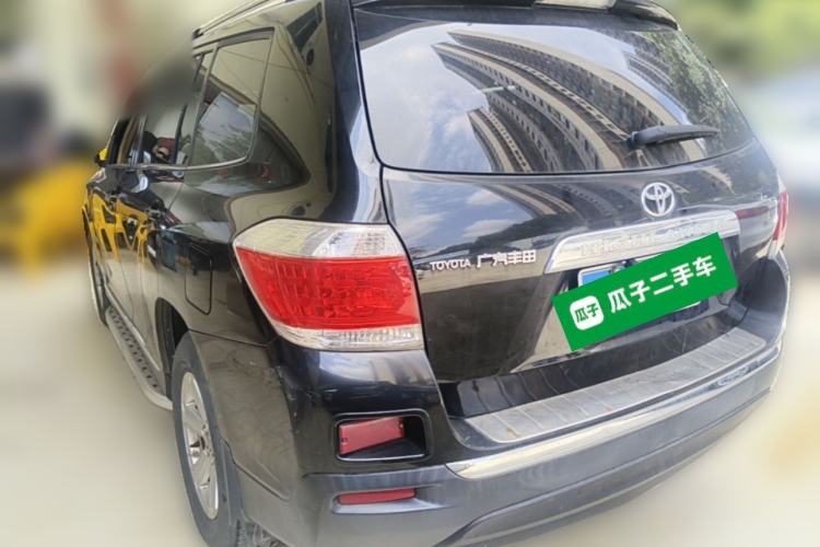 Used Toyota Highlander 2012 2.7L 2WD 5-Seater Elite Edition Rear Left 45 Deg