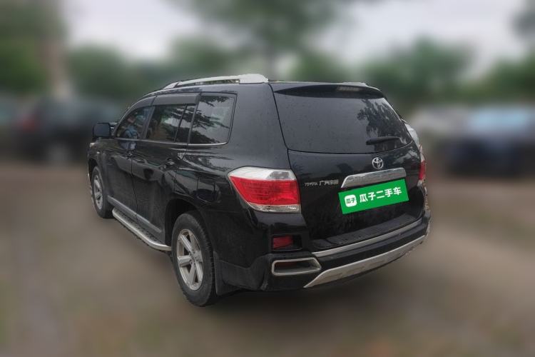 Used Toyota Highlander 2012 2.7L 2WD 5-Seater Elite Edition Rear Left 45 Deg