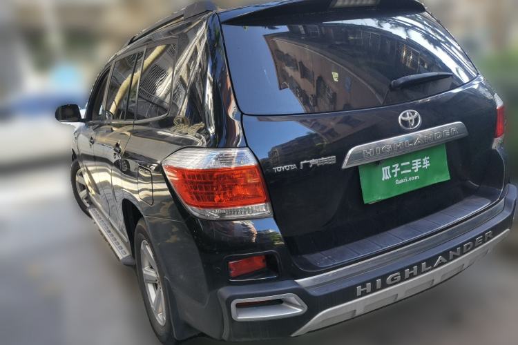 Used Toyota Highlander 2012 2.7L 2WD 5-Seater Elite Edition Rear Left 45 Deg