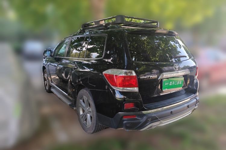 Used Toyota Highlander 2012 2.7L Two-Wheel Drive 7-Seater Luxury Edition Rear Left 45 Deg