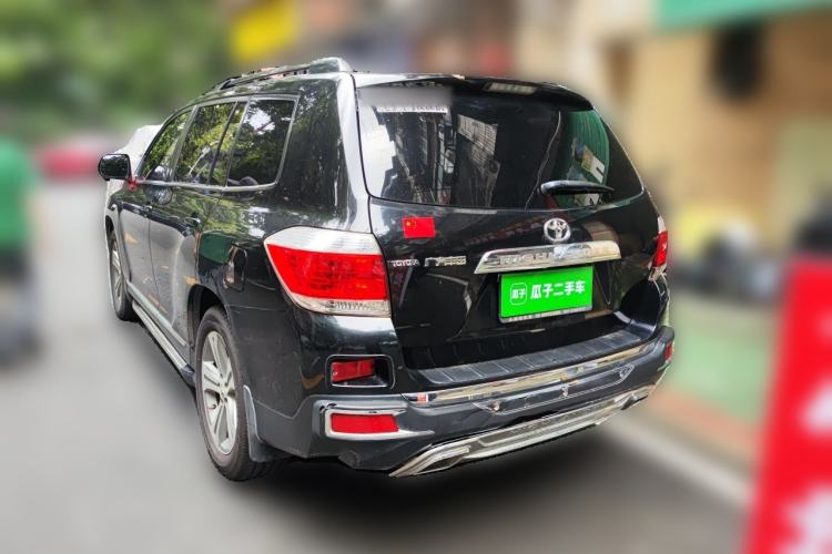 Used Toyota Highlander 2012 2.7L Two-Wheel Drive 7-Seater Luxury Edition Rear Left 45 Deg