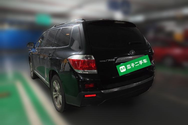 Used Toyota Highlander 2012 2.7L Two-Wheel Drive 7-Seater Luxury Edition Rear Left 45 Deg