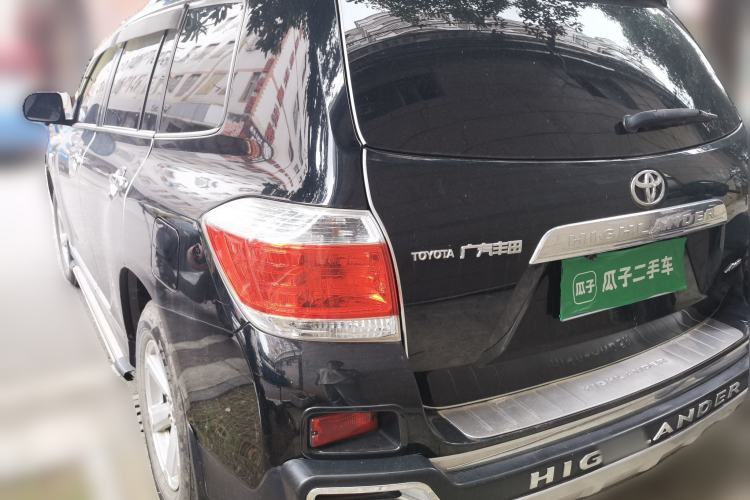 Used Toyota Highlander 2012 3.5L 4x4 7-Seater Elite Edition Rear Left 45 Deg