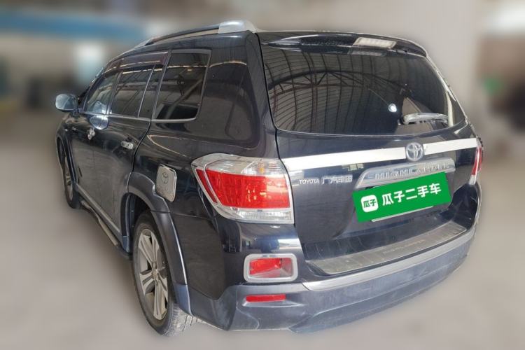 Used Toyota Highlander 2012 2.7L Two-Wheel Drive 7-Seater Luxury Edition Rear Left 45 Deg