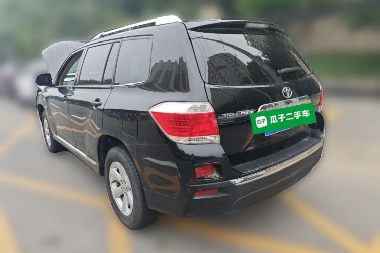 Used Toyota Highlander 2012 2.7L 2WD 5-Seater Elite Edition Rear Left 45 Deg
