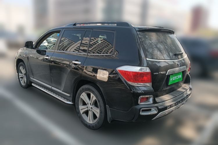 Used Toyota Highlander 2012 2.7L Two-Wheel Drive 7-Seater Luxury Edition Rear Left 45 Deg