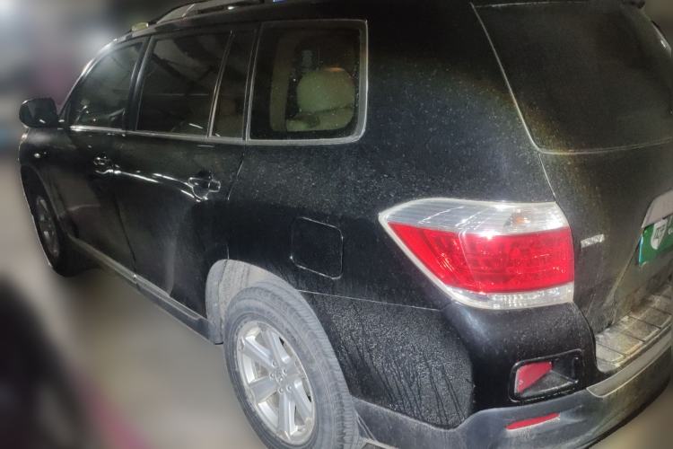 Used Toyota Highlander 2012 3.5L 4x4 7-Seater Elite Edition Rear Left 45 Deg