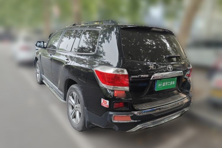 Used Toyota Highlander 2012 2.7L Two-Wheel Drive 7-Seater Luxury Edition Rear Left 45 Deg