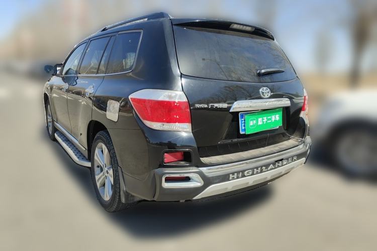 Used Toyota Highlander 2012 2.7L Two-Wheel Drive 7-Seater Luxury Edition Rear Left 45 Deg