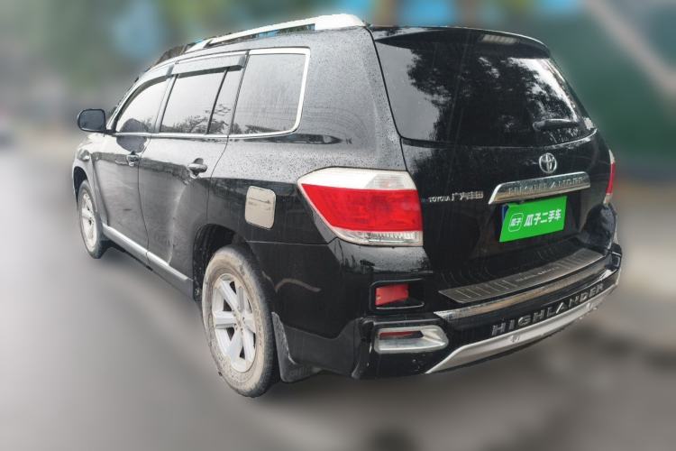 Used Toyota Highlander 2012 2.7L 2WD 5-Seater Elite Edition Rear Left 45 Deg