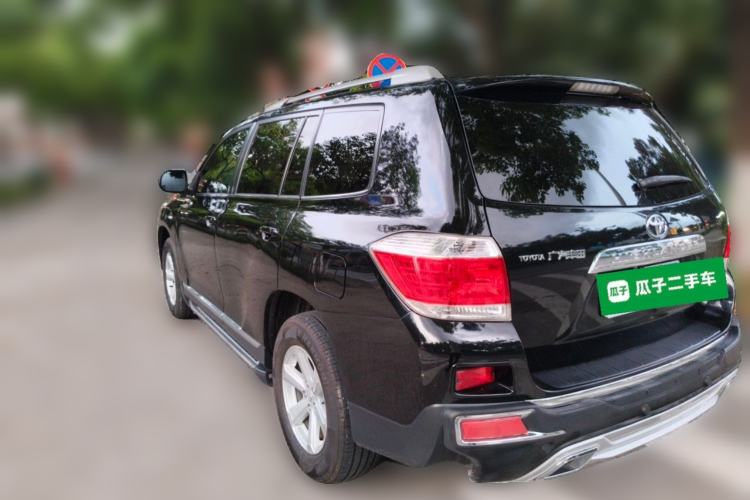 Used Toyota Highlander 2012 2.7L 2WD 5-Seater Elite Edition Rear Left 45 Deg