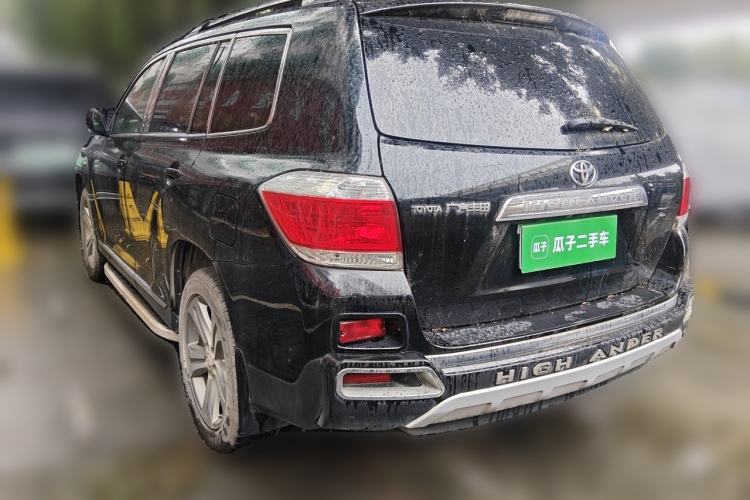 Used Toyota Highlander 2012 2.7L Two-Wheel Drive 5-Seater Sport Edition Rear Left 45 Deg