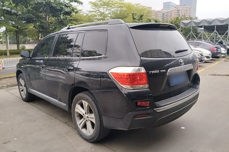 Used Toyota Highlander 2012 2.7L Two-Wheel Drive 7-Seater Luxury Edition Rear Left 45 Deg