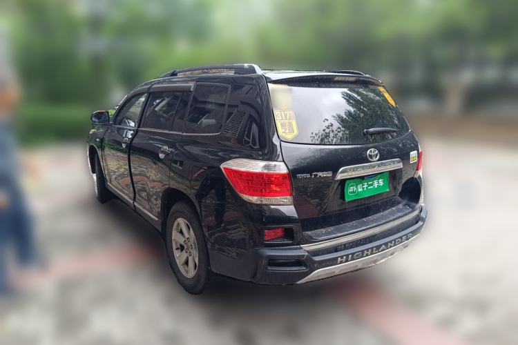 Used Toyota Highlander 2012 2.7L 2WD 5-Seater Elite Edition Rear Left 45 Deg