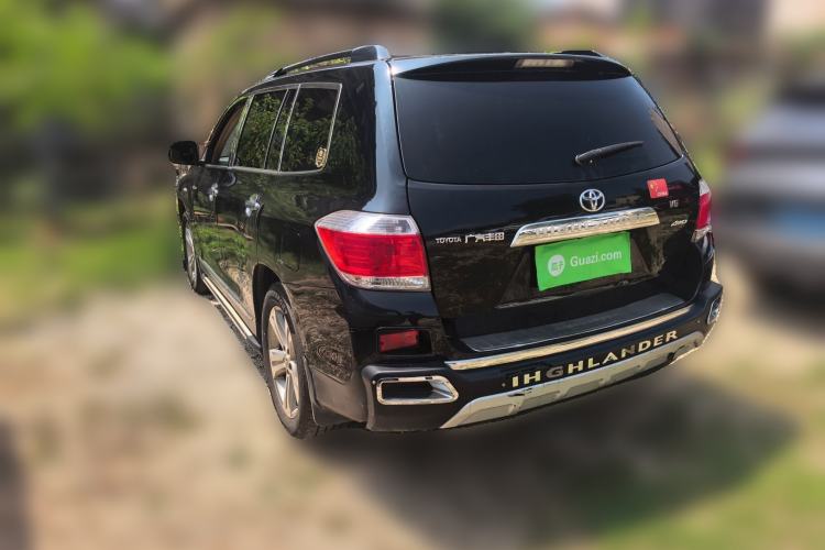 Used Toyota Highlander 2012 2.7L Two-Wheel Drive 7-Seater Luxury Edition Rear Left 45 Deg