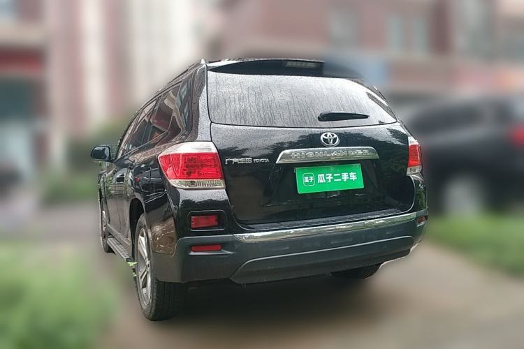 Used Toyota Highlander 2012 2.7L Two-Wheel Drive 7-Seater Luxury Edition Rear Left 45 Deg
