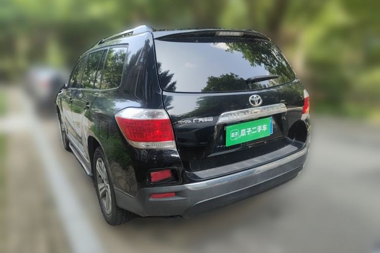 Used Toyota Highlander 2012 2.7L Two-Wheel Drive 7-Seater Luxury Edition Rear Left 45 Deg