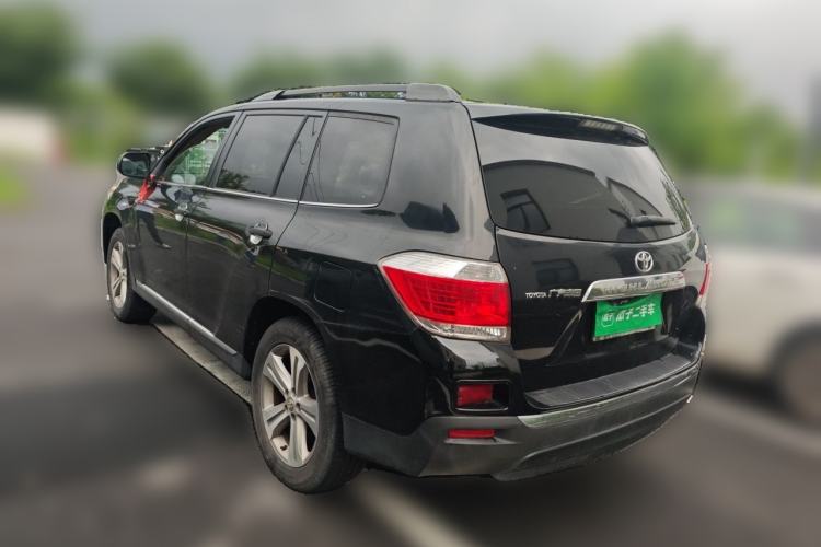 Used Toyota Highlander 2012 2.7L Two-Wheel Drive 7-Seater Luxury Edition Rear Left 45 Deg