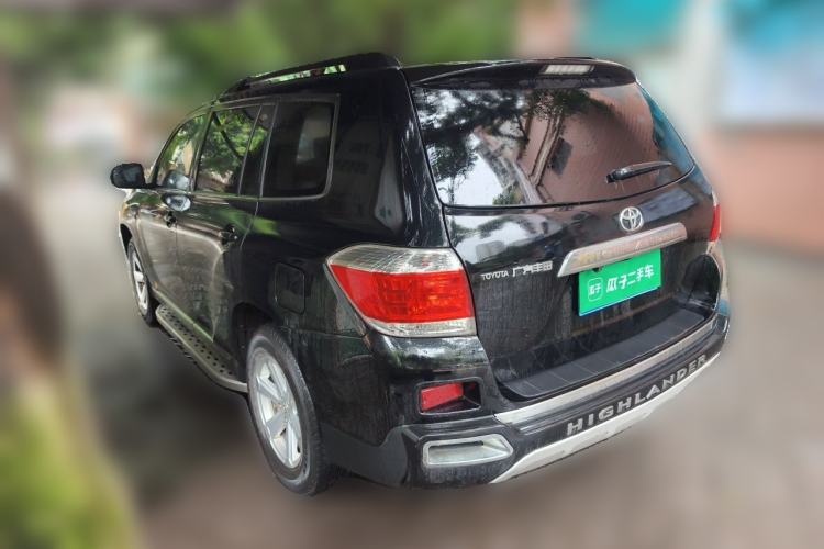 Used Toyota Highlander 2012 2.7L Two-Wheel Drive 7-Seater Elite Edition Rear Left 45 Deg
