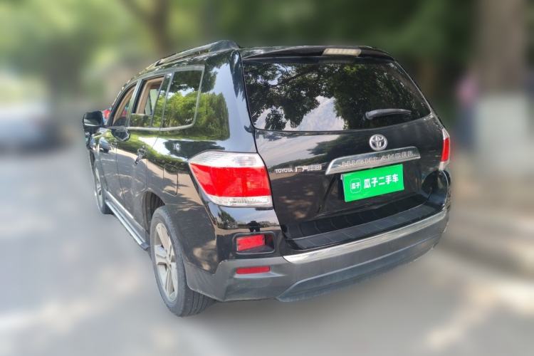 Used Toyota Highlander 2012 2.7L Two-Wheel Drive 7-Seater Luxury Navigation Edition Rear Left 45 Deg
