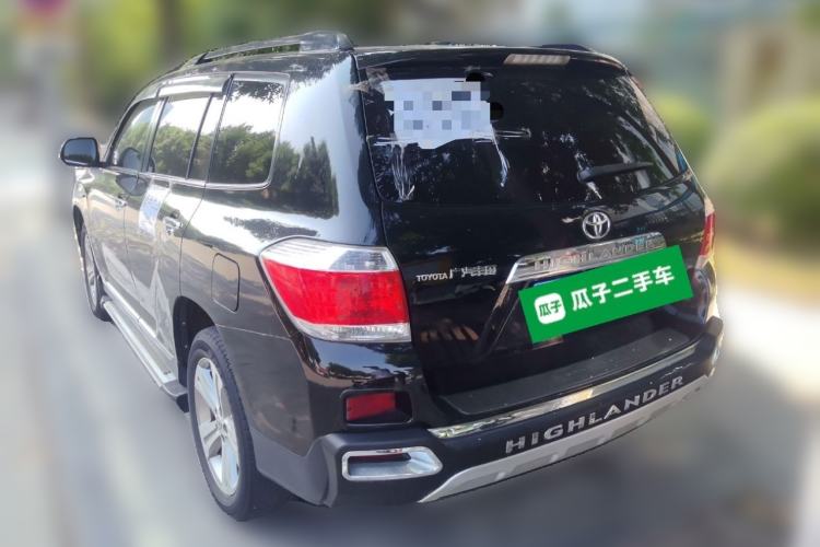Used Toyota Highlander 2012 2.7L Two-Wheel Drive 5-Seater Sport Edition Rear Left 45 Deg