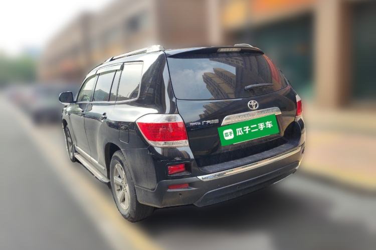 Used Toyota Highlander 2012 2.7L Two-Wheel Drive 7-Seater Elite Edition Rear Left 45 Deg
