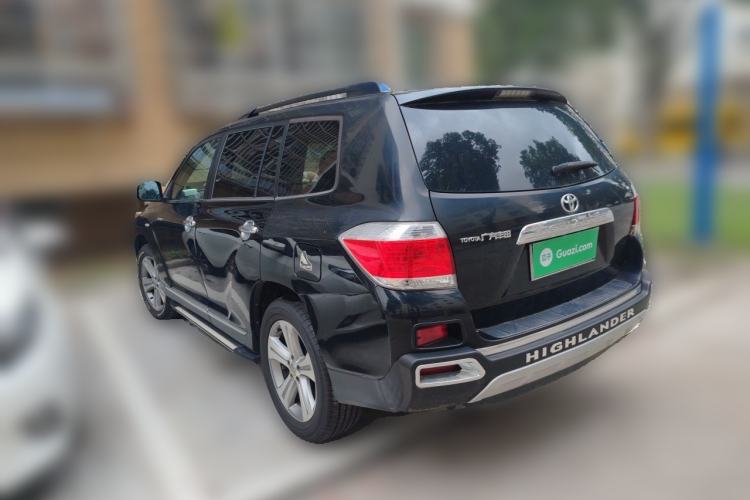 Used Toyota Highlander 2012 2.7L Two-Wheel Drive 5-Seater Sport Edition Rear Left 45 Deg