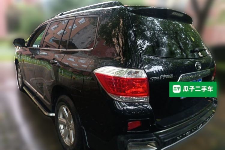 Used Toyota Highlander 2012 2.7L 2WD 5-Seater Elite Edition Rear Left 45 Deg