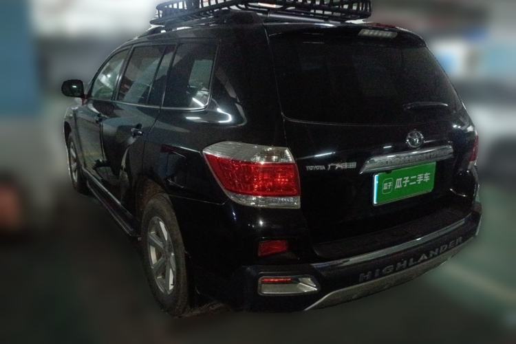 Used Toyota Highlander 2012 2.7L 2WD 5-Seater Elite Edition Rear Left 45 Deg