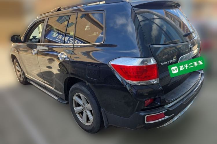 Used Toyota Highlander 2012 2.7L 2WD 5-Seater Elite Edition Rear Left 45 Deg