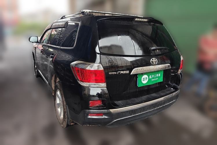 Used Toyota Highlander 2012 2.7L 2WD 5-Seater Elite Edition Rear Left 45 Deg