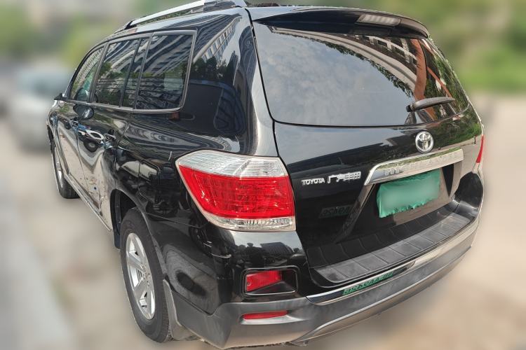 Used Toyota Highlander 2012 2.7L 2WD 5-Seater Elite Edition Rear Left 45 Deg