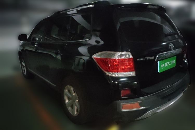 Used Toyota Highlander 2012 2.7L 2WD 5-Seater Elite Edition Rear Left 45 Deg
