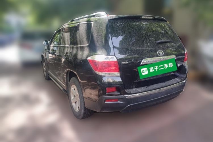 Used Toyota Highlander 2012 2.7L 2WD 5-Seater Elite Edition Rear Left 45 Deg