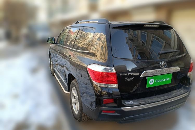 Used Toyota Highlander 2012 2.7L 2WD 5-Seater Elite Edition Rear Left 45 Deg