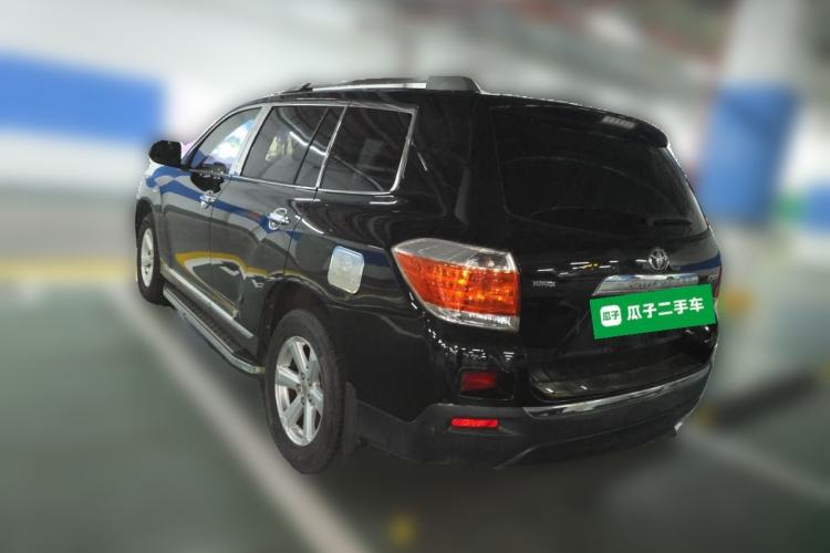 Used Toyota Highlander 2012 2.7L 2WD 5-Seater Elite Edition Rear Left 45 Deg
