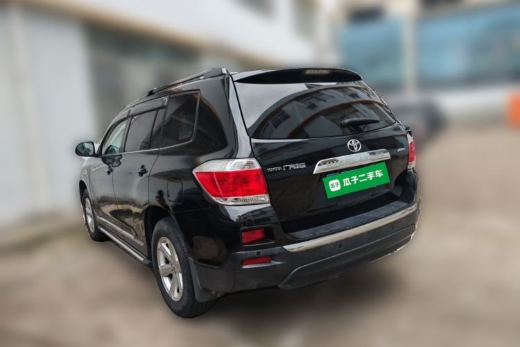 Used Toyota Highlander 2012 2.7L Two-Wheel Drive 7-Seater Elite Edition Rear Left 45 Deg