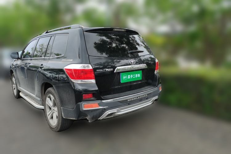 Used Toyota Highlander 2012 2.7L Two-Wheel Drive 7-Seater Luxury Edition Rear Left 45 Deg